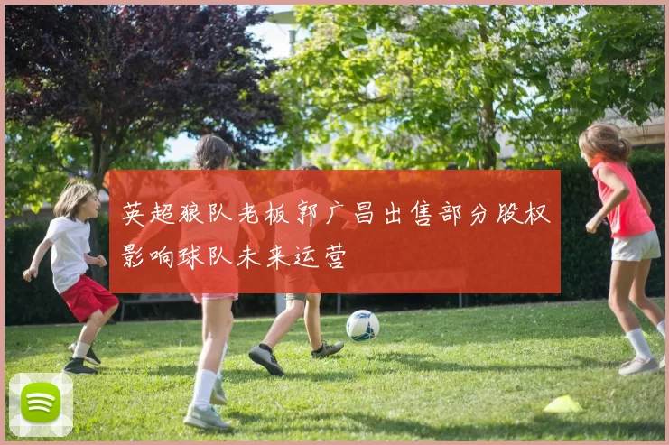 英超狼队老板郭广昌出售部分股权影响球队未来运营